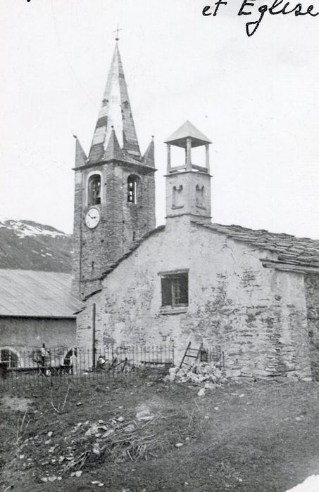 clocher, élévations sud et ouest, chapelle Saint-Antoine