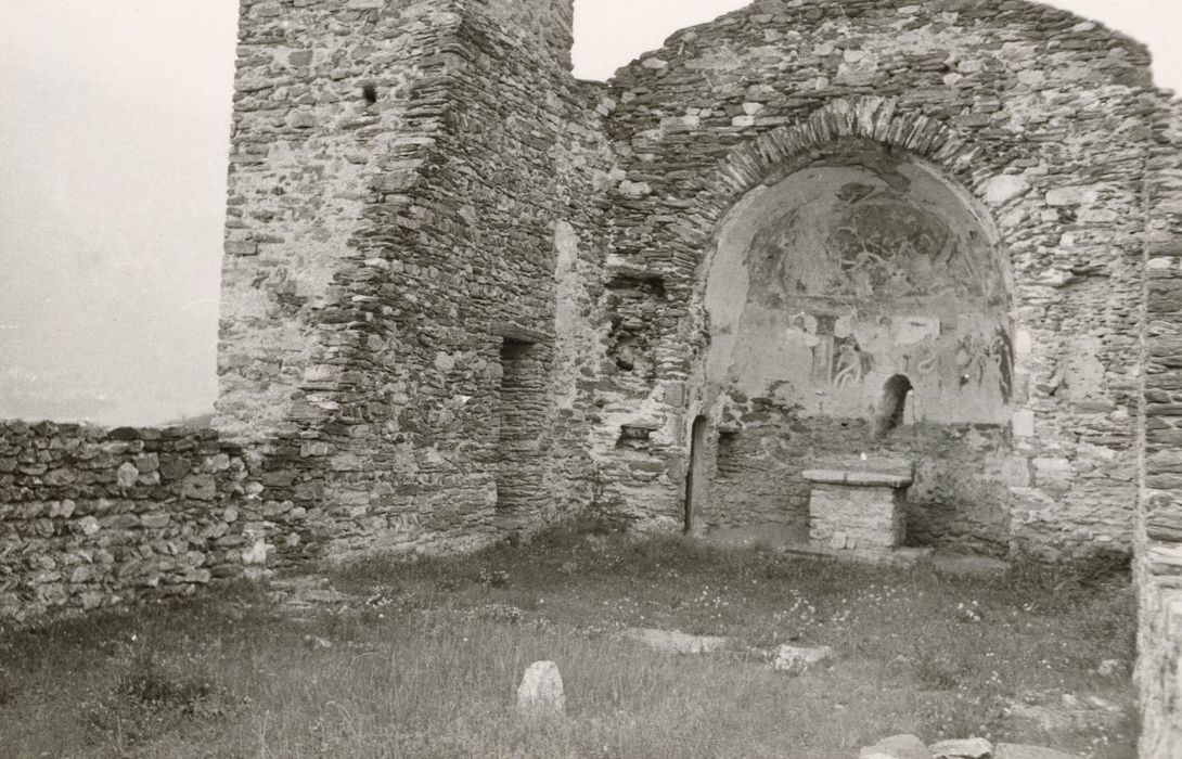 vue partielle des ruines