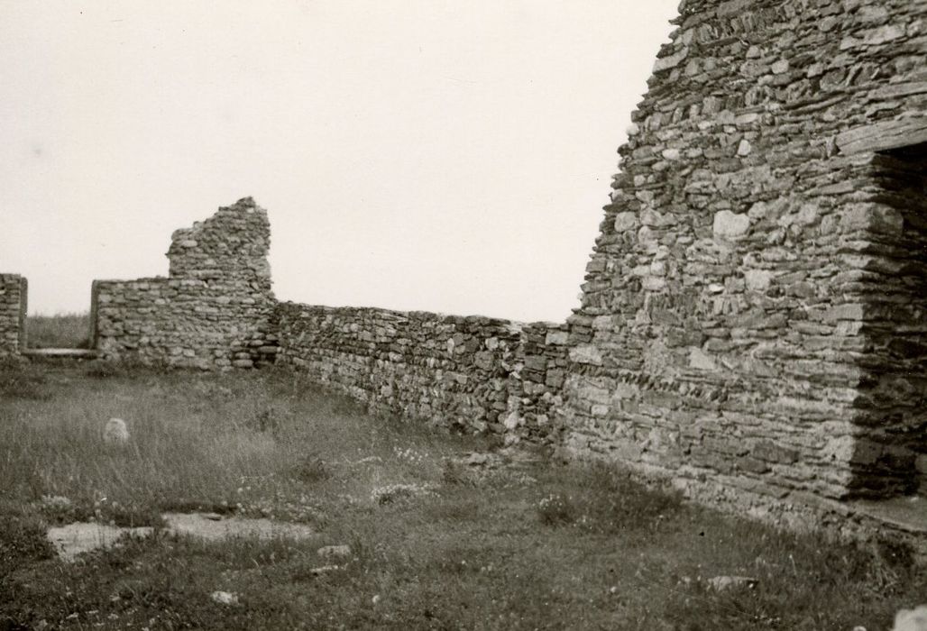 vue partielle des ruines