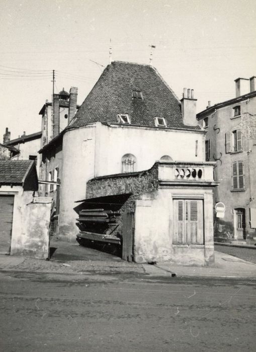 chevet, vue partielle depuis le quai Lherminier