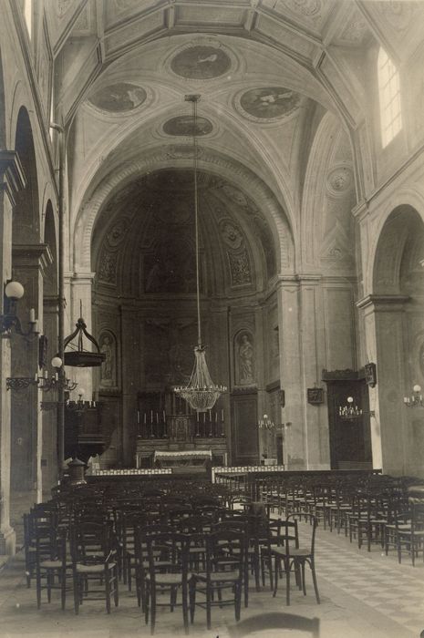 chapelle, vue générale de la nef