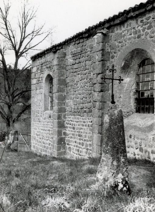 façade latérale sud, vue partielle