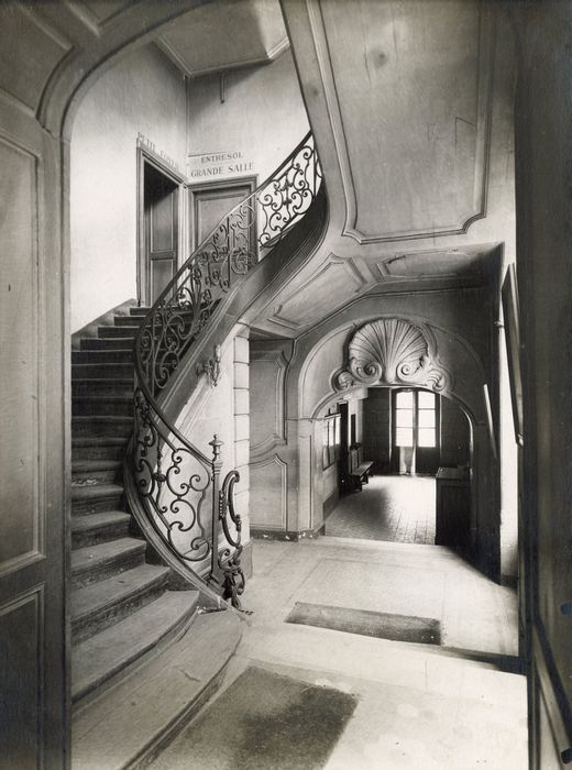 schola cantorum, escalier monumental