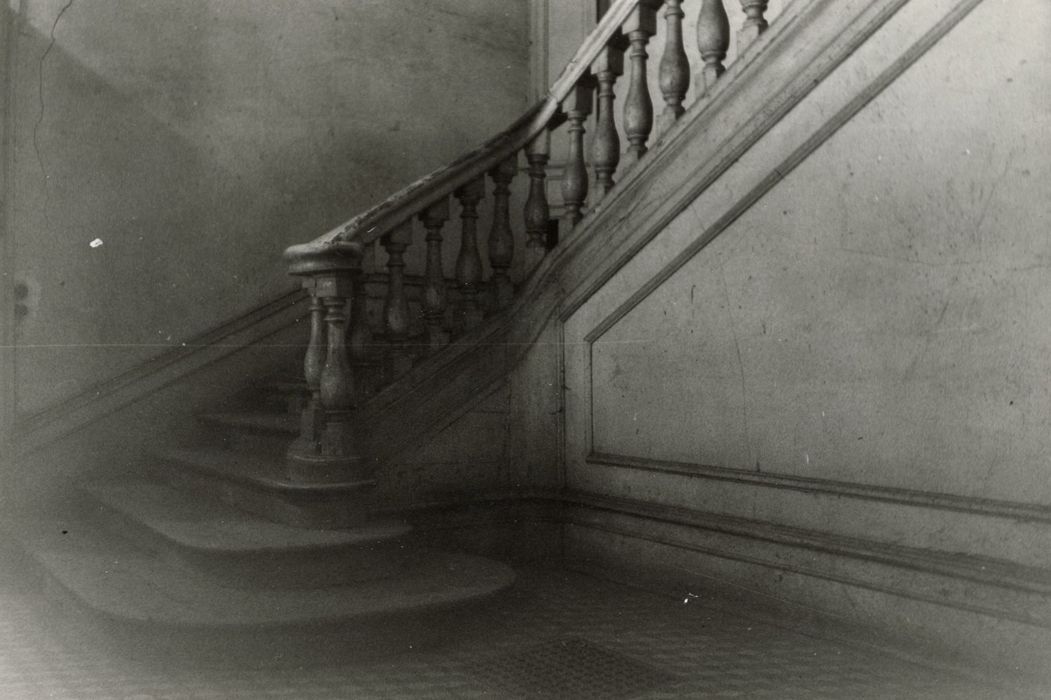 escalier d’honneur, vue partielle