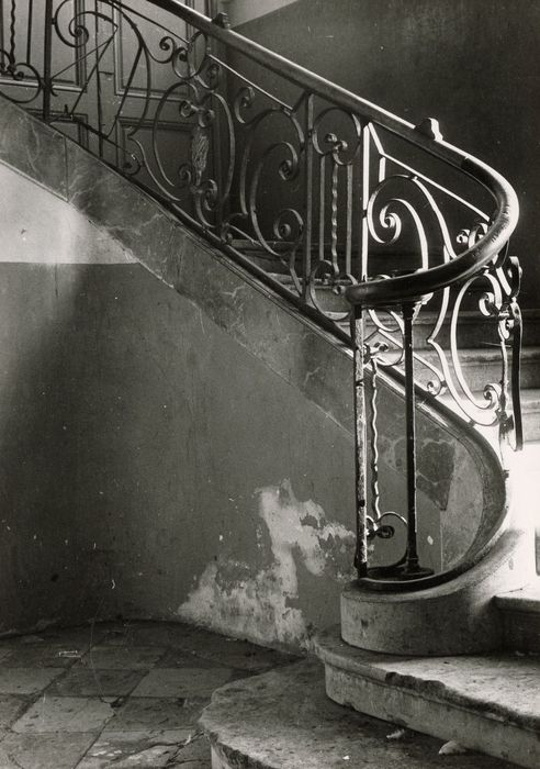 escalier d’honneur, vue partielle