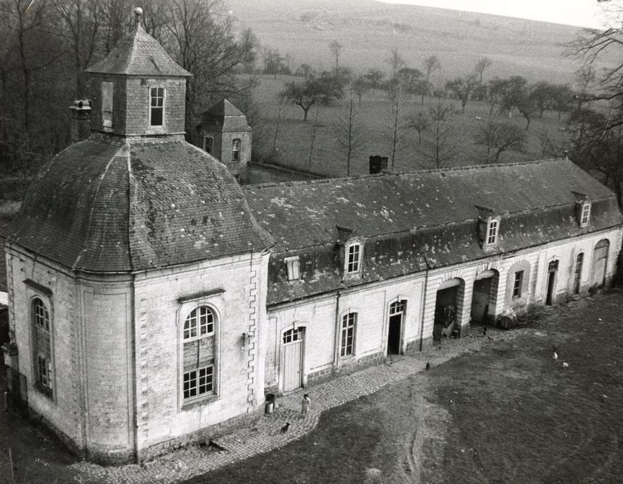 chapelle, communs, ensemble ouest