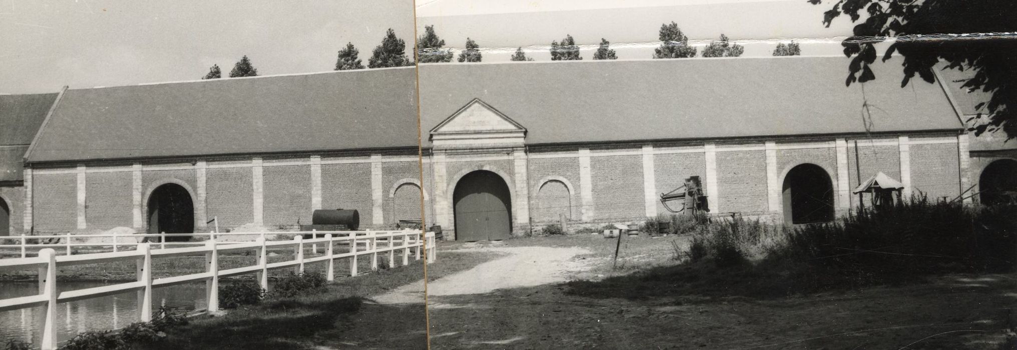 grange, façade sud