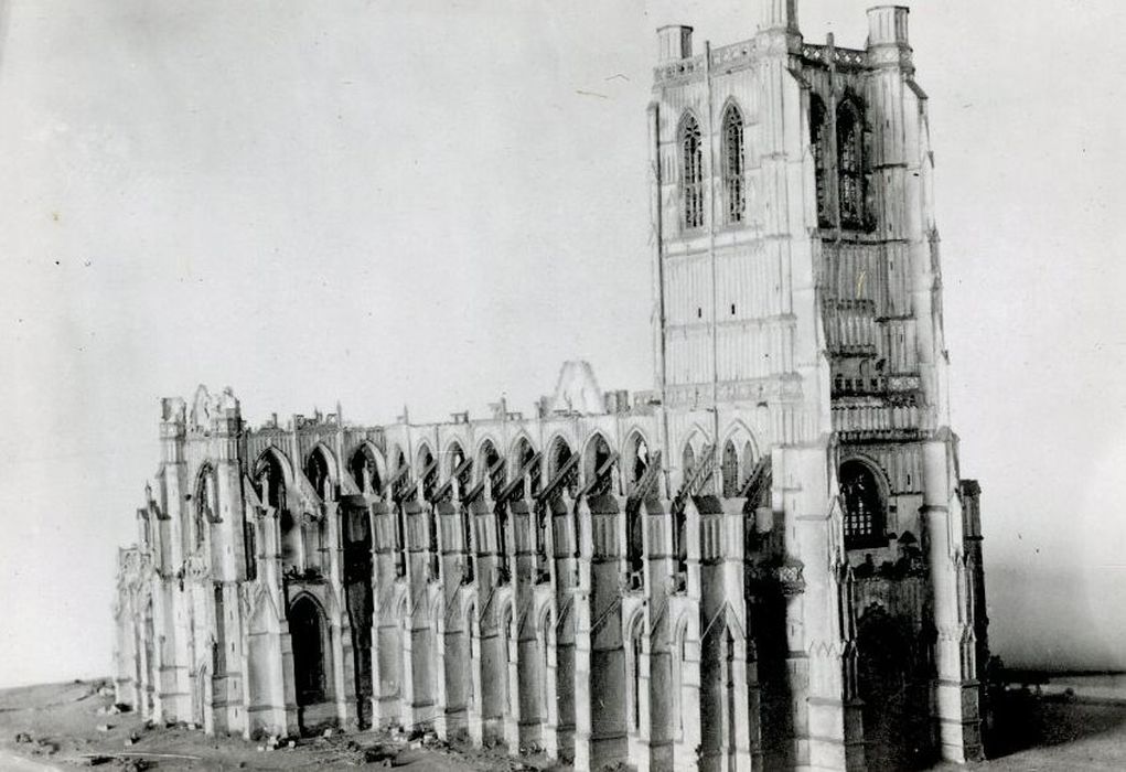 maquette de l’église Saint-Bertin - © Ministère de la Culture (France), Médiathèque du patrimoine et de la photographie, Tous droits réservés