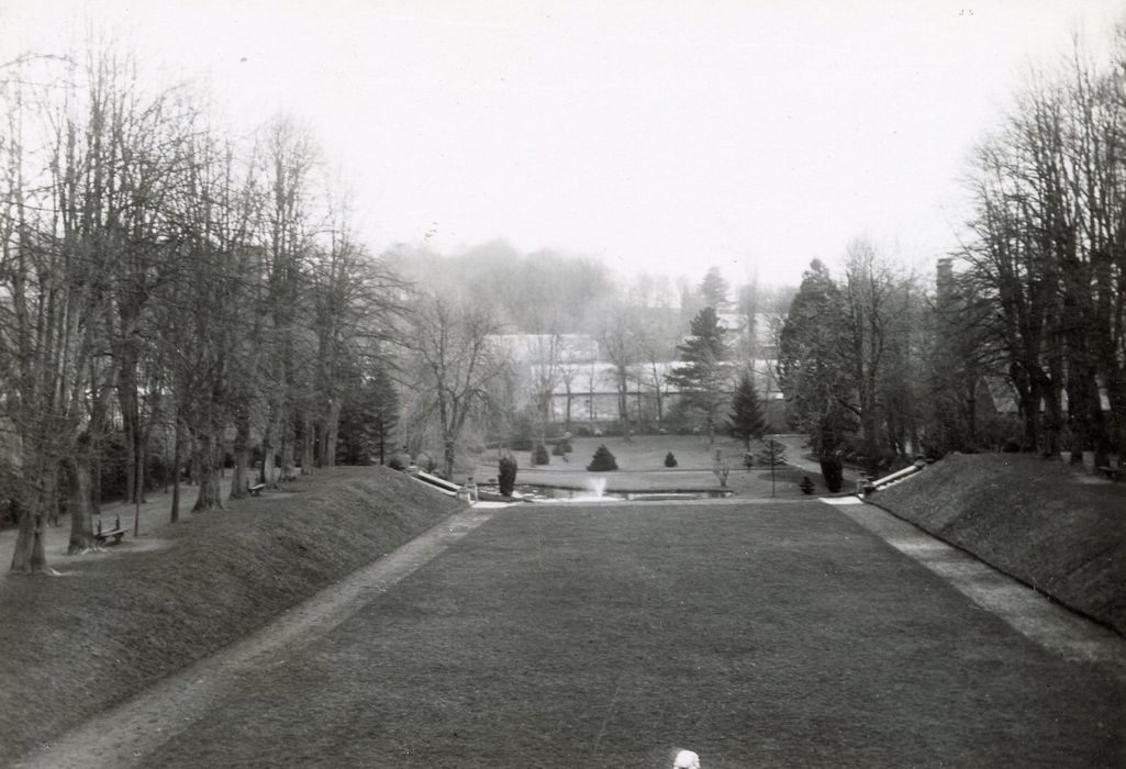 jardin, perspective nord