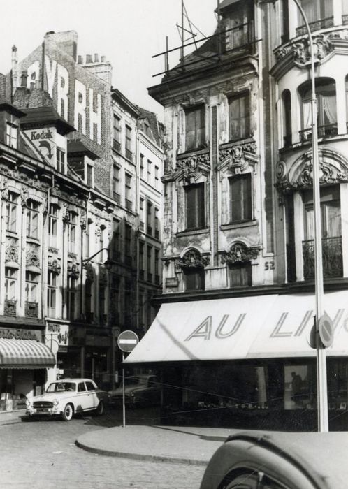 façade du n°52 sur la Grand Place