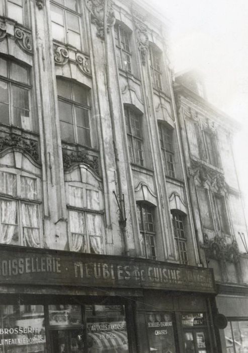 façade sur rue des n°2 et 4 rue des Trois Couronnes