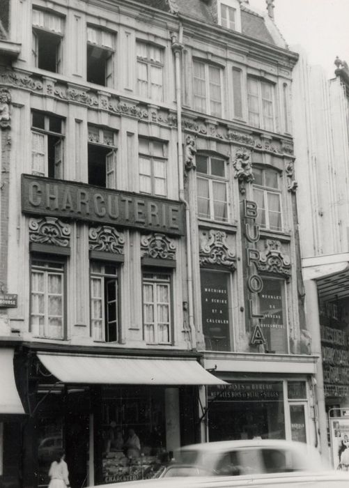 façades sur rue des n°17 et 19