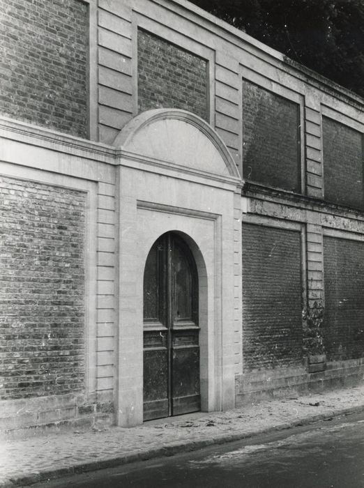 porte d’accès rue des Canonniers