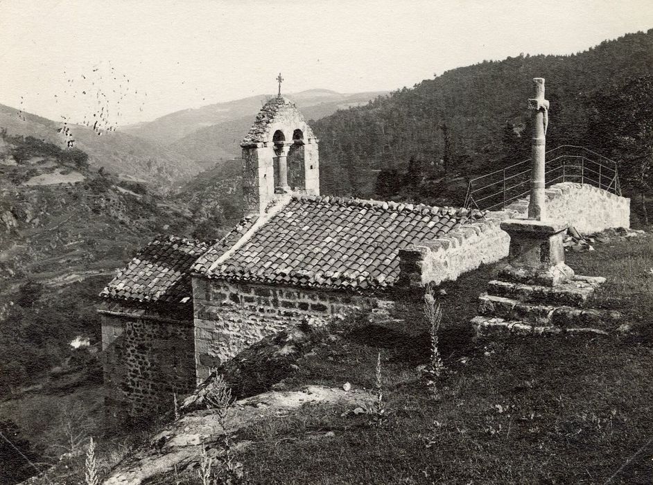 vue partielle de l’église depuis le Nord-Ouest