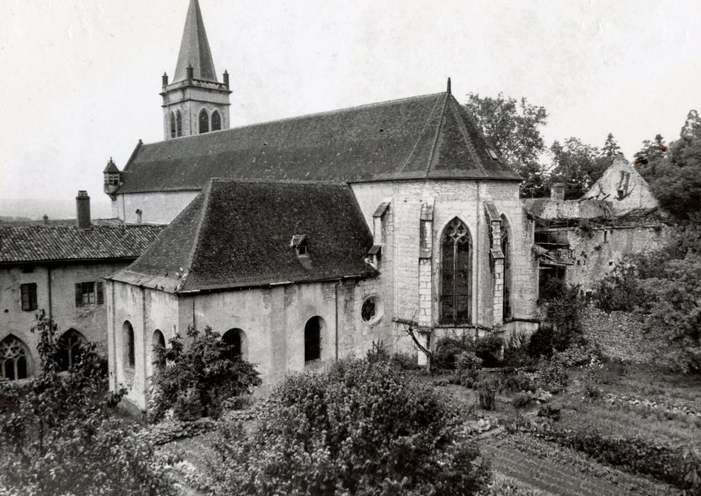 église abbatiale, chevet