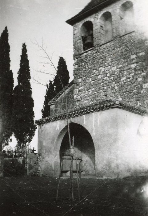 porche d’accès ouest