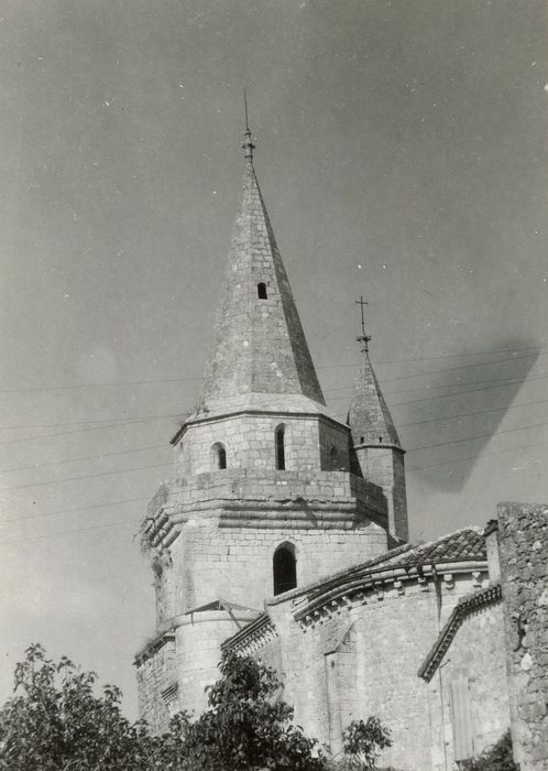 clocher, élévation est