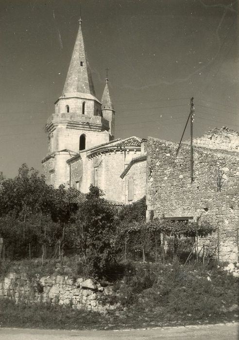 clocher, élévation est