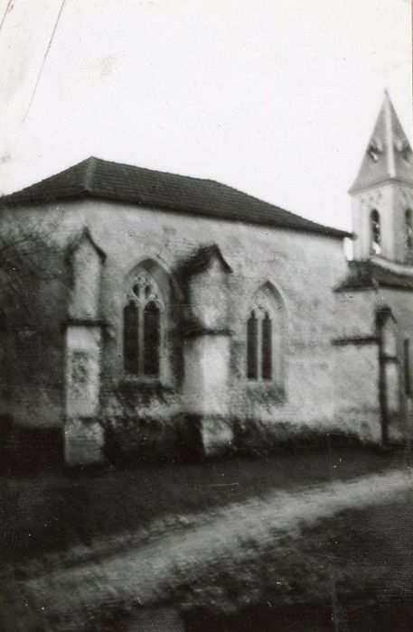 chapelle nord, façade latérale nord