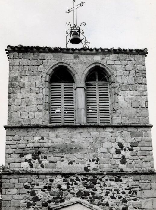 clocher, élévation ouest