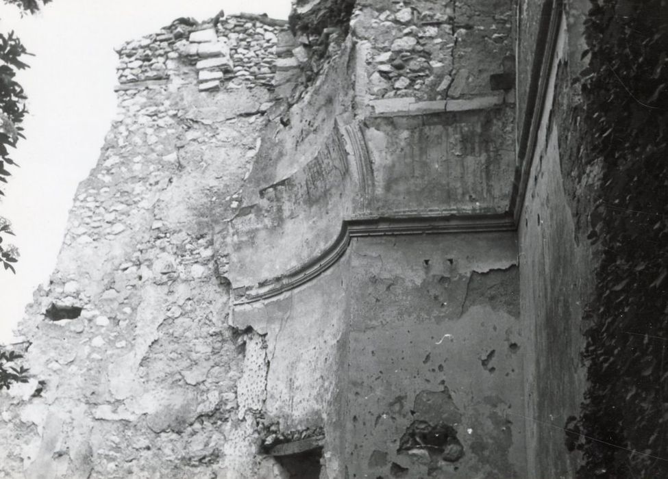 vestiges du choeur, vue partielle