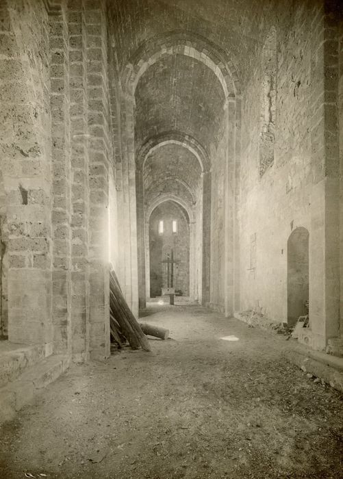 église abbatiale, nef