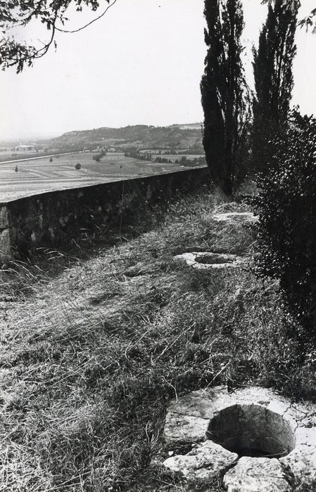 terrasse ouest avec silos