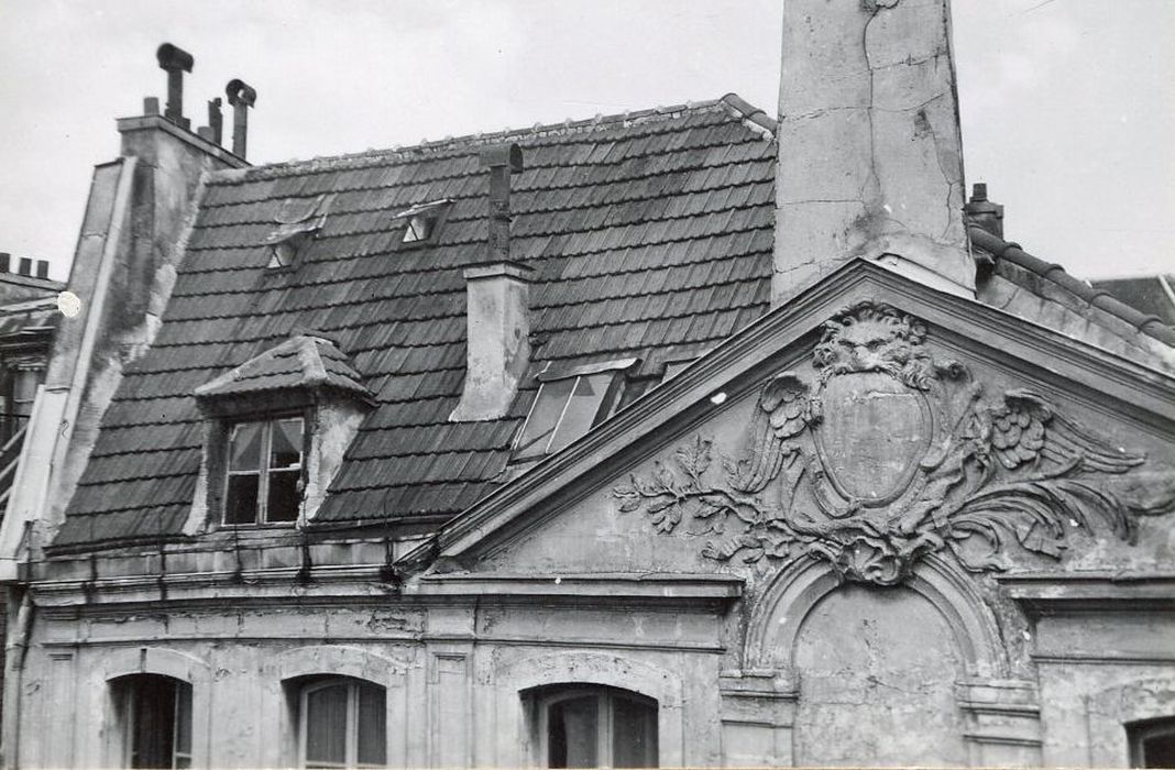 façade sur rue, détail