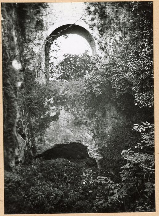 pont reliant le château au sommet de la montagne