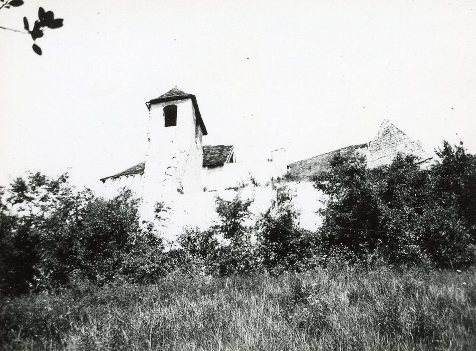 chapelle, façade latérale sud, vue partielle