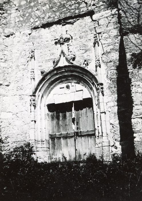 chapelle, portail d’accès sud