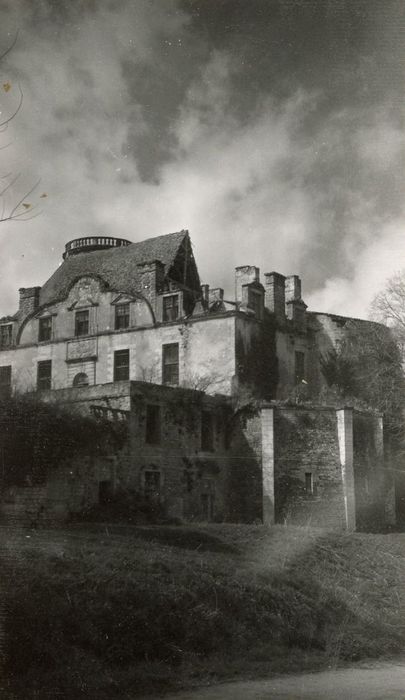 vue partielle des bâtiments depuis le Nord-Est