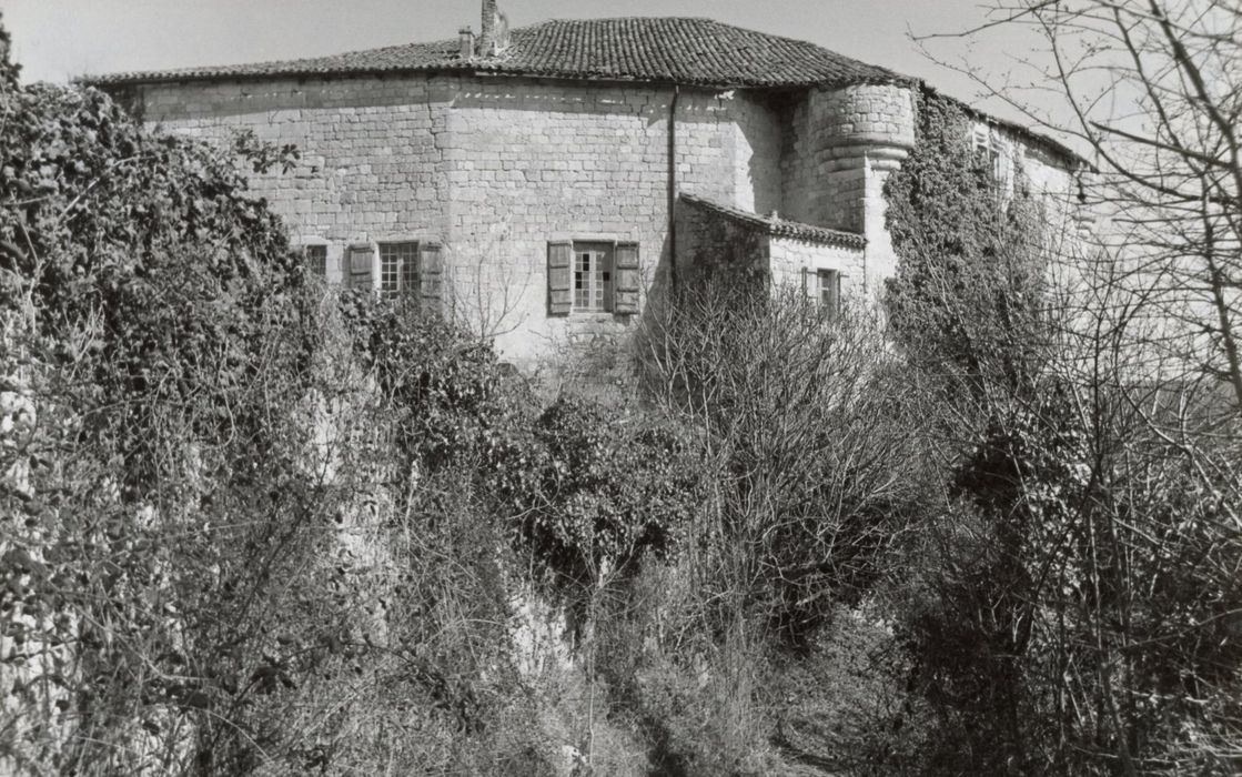 façade sud-ouest, vue partielle