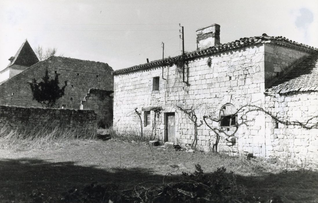 bâtiment annexe, façade sud-est