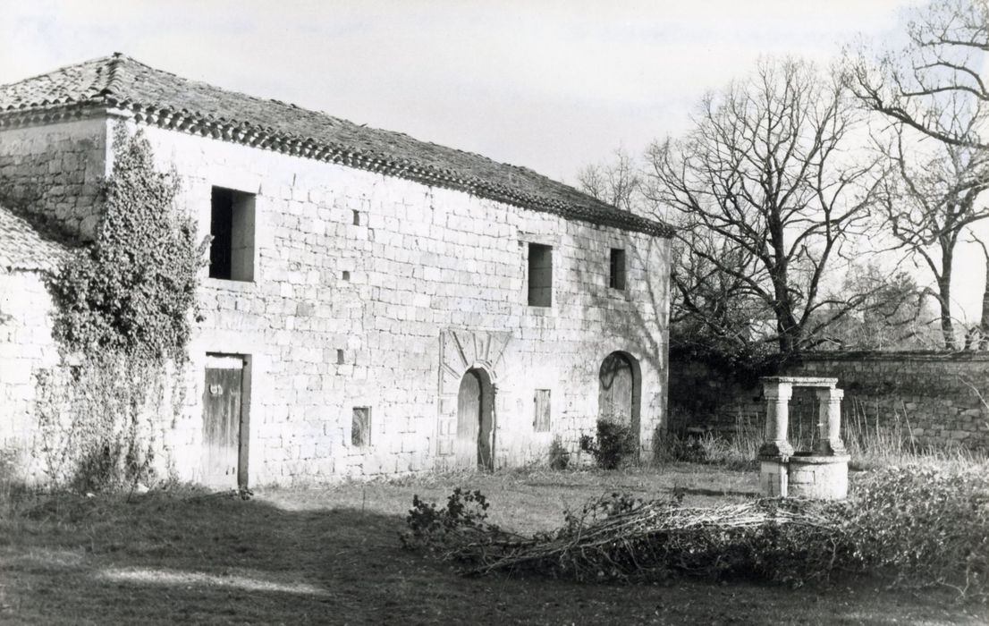 bâtiment annexe, façade sud-est