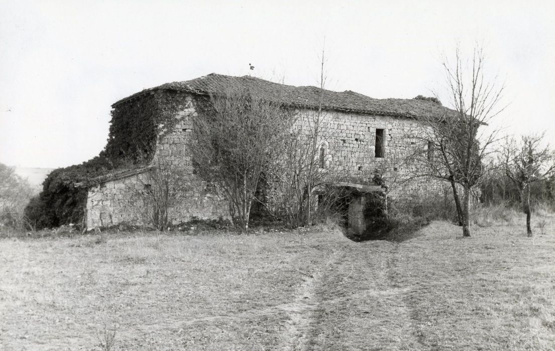 chapelle, façade latérale nord-ouest