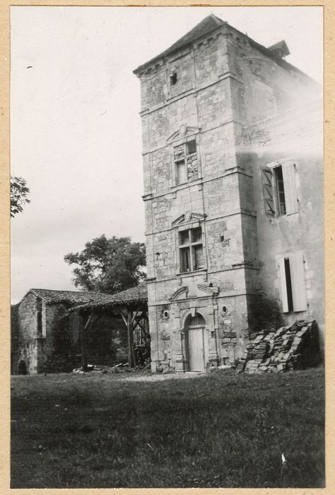 tour sud-ouest, élévation sud