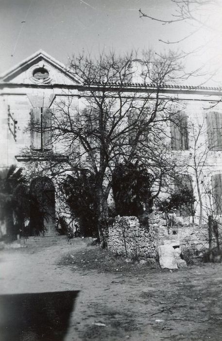 façade sud-ouest, vue partielle