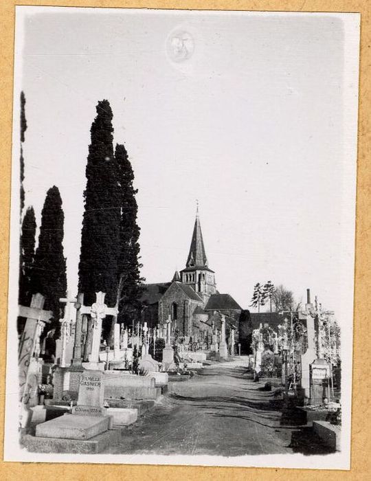 vue partielle de l’église depuis le Sud