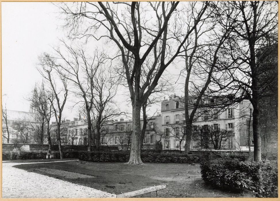 vue générale du jardin