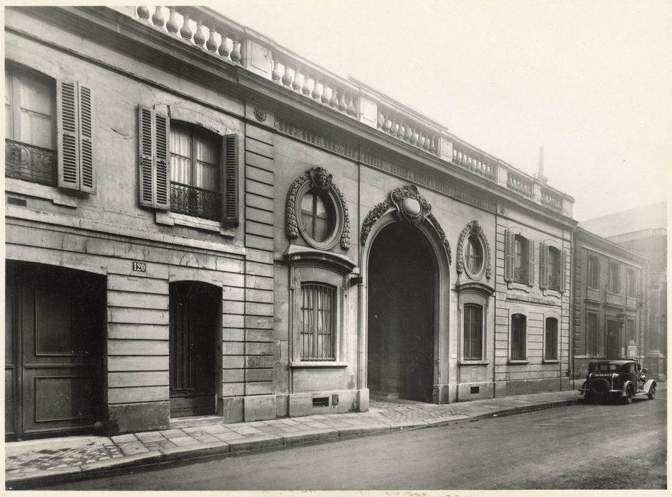 façade sur rue