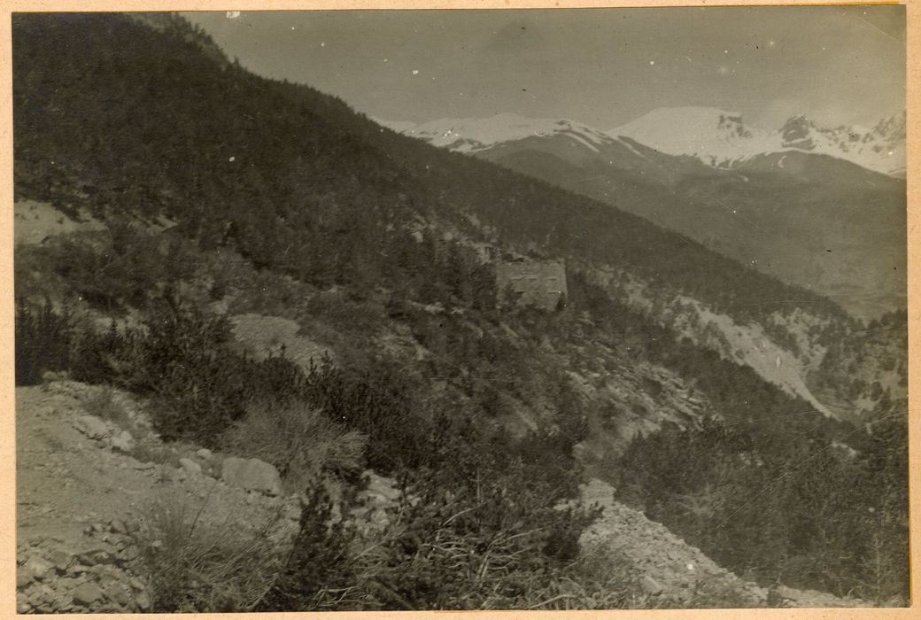 vue générale du fort dans son environnement