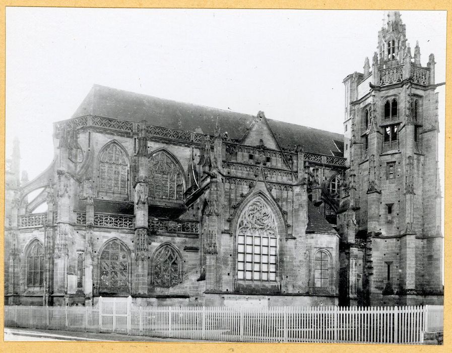façade latérale nord