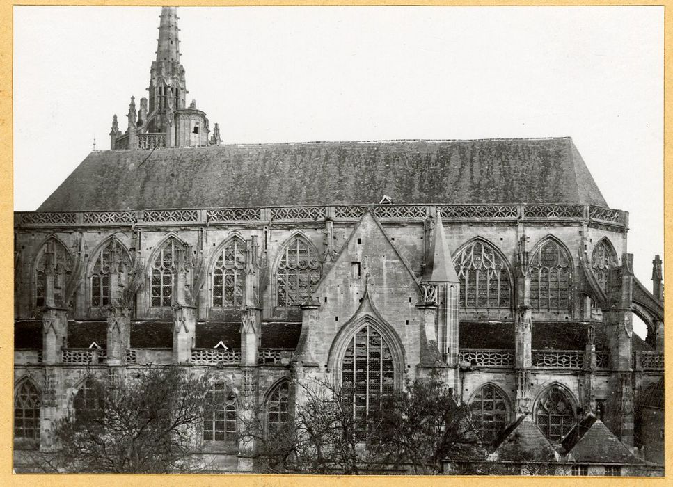 façade latérale sud