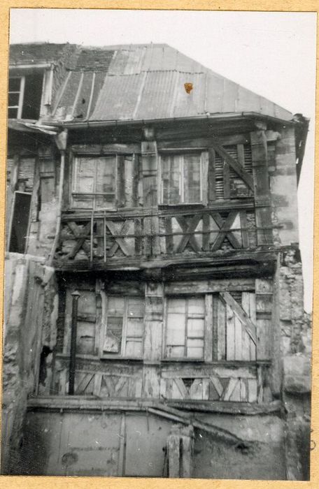 façade sur ruelle