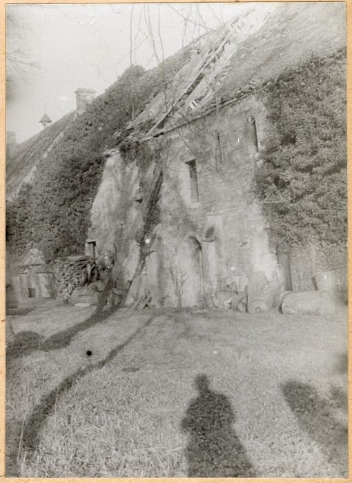 bâtiment monastique, façade est