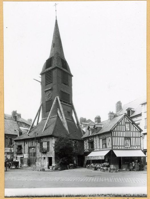 clocher, élévations sud et est