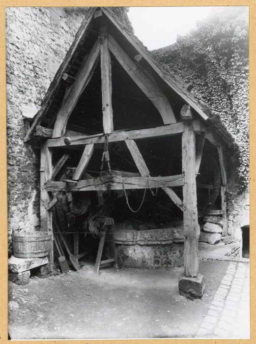 vue générale du puits