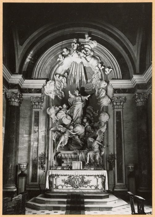 groupe sculpté : Assomption de la Vierge (l’)
