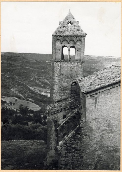 clocher, élévation ouest